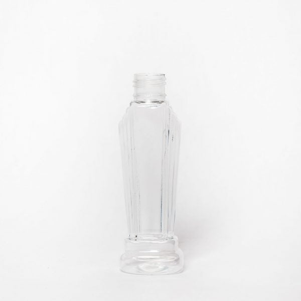 Bottle 100ml Aqua Deco 24mm PET