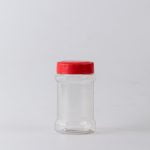 Cherry/Pickle PET Jar Hexagon 350g (500g Bath Salt)