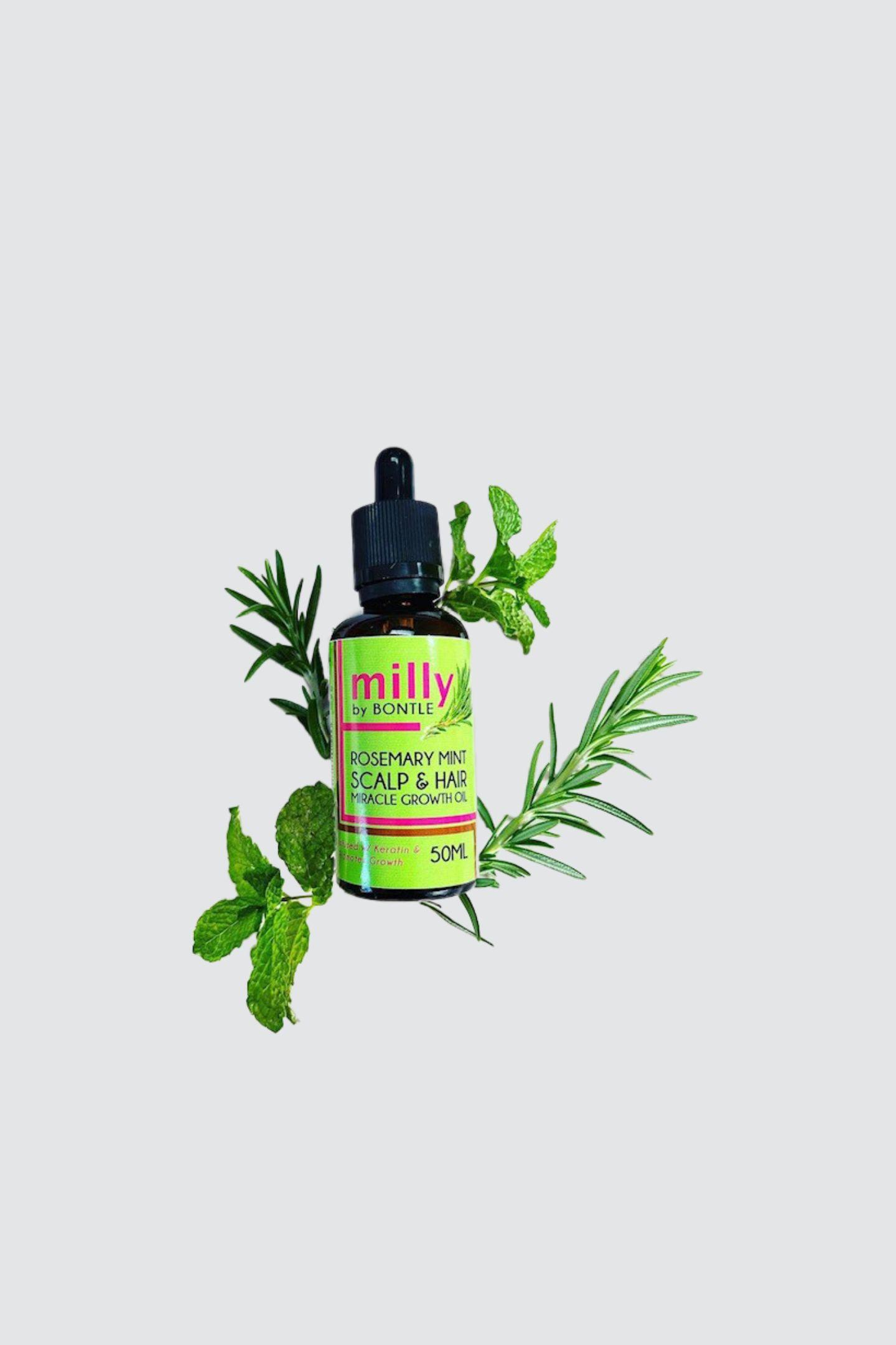 Milly by Bontle Rosemary Mint Scalp & Hair Miracle Growth Oil 50ml ...